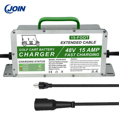Carregador de bateria com erros do carrinho de golfe dos acessórios 15A 48V do carrinho de golfe