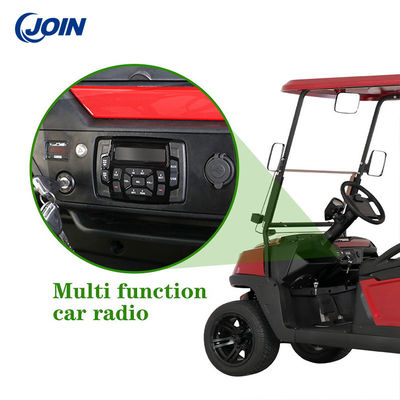 ODM elétrico do preto do carrinho do carro estereofônico de rádio impermeável do carrinho de golfe