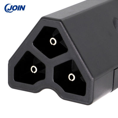 Receptáculo 48V 3 Pin Charger Plug Triangle Handle dos acessórios do carrinho de golfe 0.2KG