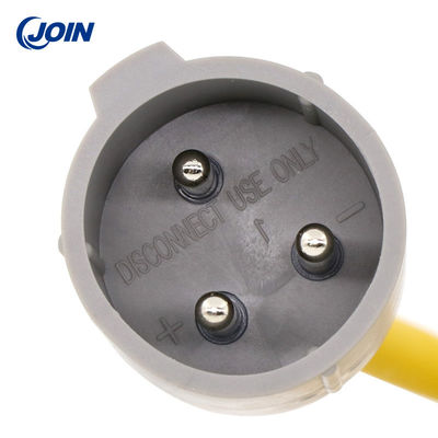 Tomada do carregador de um Powerwise de 48 volts com cabo da C.C. do cabo de 130 polegadas