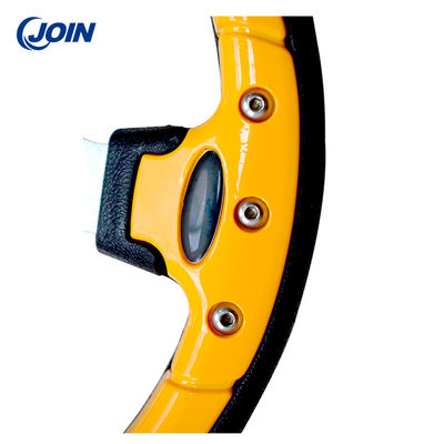 Volante de competência universal destacável do PVC do volante amarelo