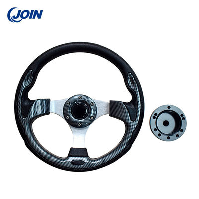 ODM feito sob encomenda do volante dos carrinhos monocromáticos do golfe do volante do carrinho de golfe