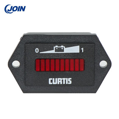 Curtis indicador da bateria do carrinho de golfe do indicador da bateria de lítio de 48 volts