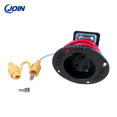 Receptáculo elétrico do carregador do carrinho de golfe com cabos para as peças do carregador do DS