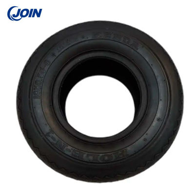 Pneus do carrinho de golfe de um preto de 8 polegadas e rodas roda durável do pneu e